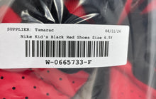 Load image into Gallery viewer, Nike Kids Court Borough Low 2 BQ5448-007 Black Red Sneaker Shoes Size 6.5Y
