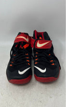 Load image into Gallery viewer, Nike Mens LeBron Soldier 8 Black Red White Orange Sneaker Shoes Size 8 No Insole
