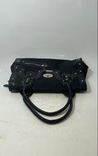 Load image into Gallery viewer, Aldo Womens Black Monogram Print Faux Leather Double Handle Shoulder Bag
