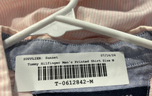 Load image into Gallery viewer, Tommy Hilfiger Mens Pink Striped Printed Classic Fit Button-Up Shirt Size M
