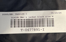 Load image into Gallery viewer, Divided By H&amp;M Mens Black Pockets Sleeveless Varsity Jacket Size Medium
