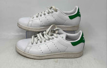Load image into Gallery viewer, Adidas Womens Stan Smith White Green Leather Lace-Up Sneaker Shoes Size 7.5
