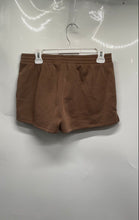 Load image into Gallery viewer, Fashion Nova Womens Brown Elastic Waist Sweat Short Size Medium
