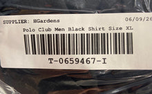 Load image into Gallery viewer, Beverly Hills Polo Club Mens Black Short Sleeve Collared Button-Up Shirt Size XL
