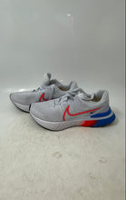 Load image into Gallery viewer, Nike Womens React Infinity Run Flyknit 3 Gray Orange Blue Running Shoes Size 8.5
