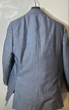 Load image into Gallery viewer, Lanvin Mens Blue Notch Lapel Long Sleeve Two-Button Blazer Jacket No Size
