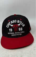 Load image into Gallery viewer, Ultra Game Mens Black Red Chicago Bulls Basketball Snapback Cap One Size
