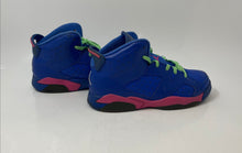 Load image into Gallery viewer, Nike Kids Air Jordan 6 Retro Blue Leather Lace-Up Sneaker Shoes Size 3Y
