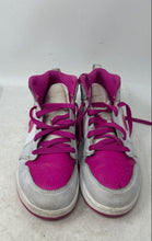 Load image into Gallery viewer, Nike Girls Air Jordan 1 Mid PS FD8781-500 Pink White Sneaker Shoes Size 3Y
