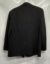 Load image into Gallery viewer, Zara Womens Black Long Sleeve Two Front Flap Pockets Double-Breasted Blazer Sz S
