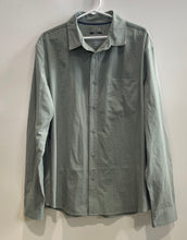 Load image into Gallery viewer, Apt. 9 Mens Green Long Sleeve Collared Slim Fit Button-Up Shirt Size XL
