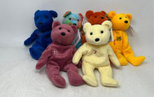 Load image into Gallery viewer, Set Of 6 Pcs Salvino's Bamm Beano's Collectible Bear Plush Toys With Tags
