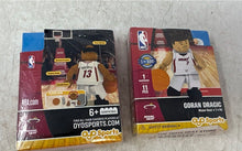 Load image into Gallery viewer, Lot Of 2 Pieces OYO Sports Miami Heat NBA Bam Adebayo Goran Dragic Figurines Toy
