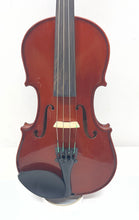 Load image into Gallery viewer, Carlo Robelli Brown Orchestral String Instrument Violin With Blue Case
