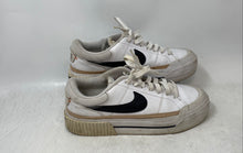 Load image into Gallery viewer, Nike Womens Court Legacy Lift DM7590-100 White Black Sneaker Shoes Size 7
