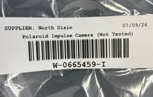 Load image into Gallery viewer, Polaroid Impulse Gray Built-In Flash Fixed Focus Lens Instant Camera Not Tested
