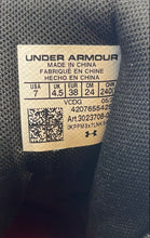 Load image into Gallery viewer, Under Armour Womens HOVR Highlight Ace Black Lace-Up Volleyball Shoes Size 7
