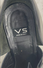 Load image into Gallery viewer, VS By Vero Cuoio Womens Black Leather Square Toe Slip-On Loafer Shoes Size 10 M
