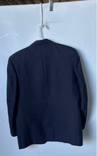 Load image into Gallery viewer, Mulligan Mens Blue Long Sleeve Notch Collar Pockets 2-Button Blazer Size 48
