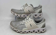 Load image into Gallery viewer, On Womens Cloudswift Gray And White Round Toe Low Top Running Shoes Size 8
