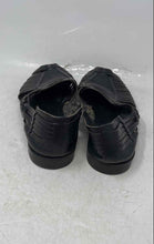 Load image into Gallery viewer, Zara Mens Black Leather Round Toe Slip-On Fisherman Sandals Size EUR 42
