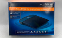 Load image into Gallery viewer, Linksys EA2700 Black Dual Band N600 Wireless Router With Gigabit Not Tested
