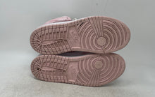 Load image into Gallery viewer, Nike Kids Air Jordan 1 Mid DQ8424-608 White Pink Lace-Up Sneaker Shoes Size 2Y
