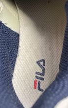 Load image into Gallery viewer, Fila Kids Cress White Navy Low Top Lace-Up Sneaker Shoes Size 13.5
