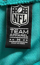 Load image into Gallery viewer, NFL Team Apparel Mens Green Short Sleeve Button Front Miami Dolphins Jersey Sz M
