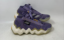 Load image into Gallery viewer, Adidas Womens Exhibit B Candace Parker Mid Purple Basketball Shoes Size 8.5

