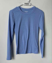 Load image into Gallery viewer, Old Navy Womens Light Blue Long Sleeve Crew Neck Pullover T-Shirt Size Small
