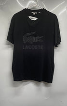 Load image into Gallery viewer, Lacoste Mens Black Short Sleeve Round Neck Regular-Fit Pullover T-Shirt Size L
