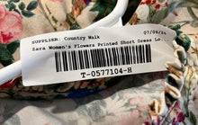 Load image into Gallery viewer, Zara Womens Multicolor Floral Print Long Sleeve Mini Dress Size Small
