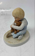 Load image into Gallery viewer, Roman Inc Child Bear Hug From A Child's World By Frances Hook Porcelain Figurine
