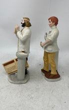 Load image into Gallery viewer, Lefton &amp; Flambro Porcelain 2 Pcs Dentist &amp; Emmett Kelly Figurines Set With Tag
