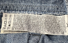 Load image into Gallery viewer, Forever 21 Womens Blue Cotton Denim High Waisted Frayed Raw Hem Mini Skirt Sz XS

