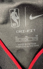 Load image into Gallery viewer, Nike Youth Black Multicolor Miami Heat Jimmy Butler #22 NBA Jersey Size M 10/12
