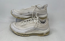 Load image into Gallery viewer, Nike Womens Air Max 97 White Leather Low Top Lace-Up Running Shoes Size 8
