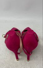 Load image into Gallery viewer, Kelly &amp; Katie Womens Sevama Pink Pointed Toe Ankle Strap High Pump Heels Sz 7.5M
