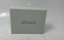Load image into Gallery viewer, Perry Ellis Mens Black Leather ID Window Card Holder Flap Bifold Wallet
