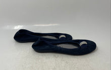 Load image into Gallery viewer, Contesa Womens Blue Studded Round Toe Casual Slip-On Ballet Flats Size 6
