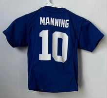 Load image into Gallery viewer, Nike Kids Blue New York Giants Eli Manning #10 NFL Football Jersey Size M
