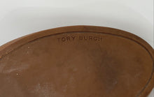Load image into Gallery viewer, Authentic Tory Burch Womens Chelsea Brown Leather Ballet Flats Size 9M Worn
