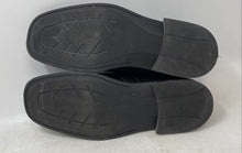 Load image into Gallery viewer, Michael Shannon Mens Black Leather Apron Toe Slip-On Loafer Dress Shoes Size 12
