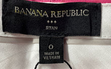 Load image into Gallery viewer, Banana Republic Womens Pink Ryan Pockets Straight Leg Ankle Pants Sz 0 With Tags
