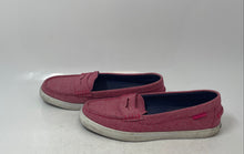 Load image into Gallery viewer, Cole Haan Womens Red Moc Toe Slip-On Penny Loafer Shoes Size 7.5B

