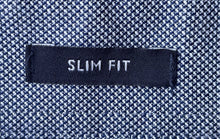 Load image into Gallery viewer, Tommy Hilfiger Mens Blue Long Sleeve Collared Dress Shirt Size 17 1/2
