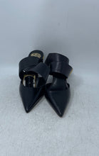Load image into Gallery viewer, Vince Camuto Womens Black Leather Pointed Toe Mule Heels Size US 6M EUR 36.5
