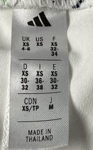 Load image into Gallery viewer, Adidas Womens White Printed Flat Front Stretch A-Line Skirt Size XS
