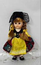 Load image into Gallery viewer, Vogue Blonde Hair Black Eyes Ginny Doll From Far Away Lands Collection
